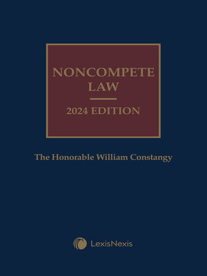 cover image of Noncompete Law
